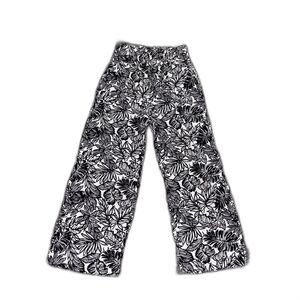 Sincerely Jules Flower Pattern Wide Leg Pants Size Large